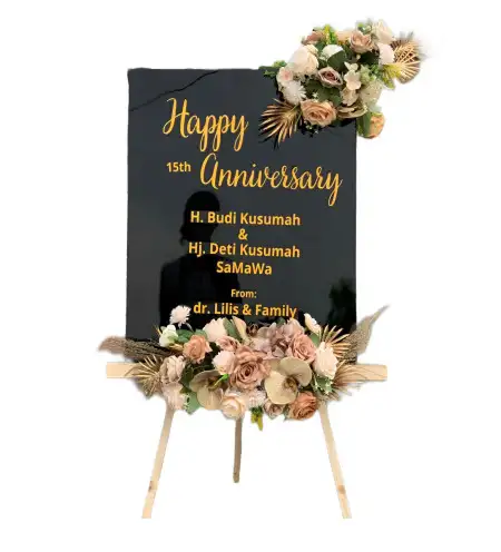 Papan Bunga Akrilik Salemba Raya